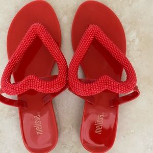 Melissa Women’s jelly sandals size 6